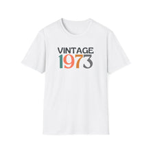 Vintage 1973 tshirt, 50th Birthday tshirt, Birthday tshirt, funny tshirt, tshirt, vintage,  birthday tee, 50th birthday, gift tshirt,