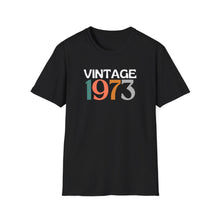 Vintage 1973 tshirt, 50th Birthday tshirt, Birthday tshirt, funny tshirt, tshirt, vintage,  birthday tee, 50th birthday, gift tshirt,