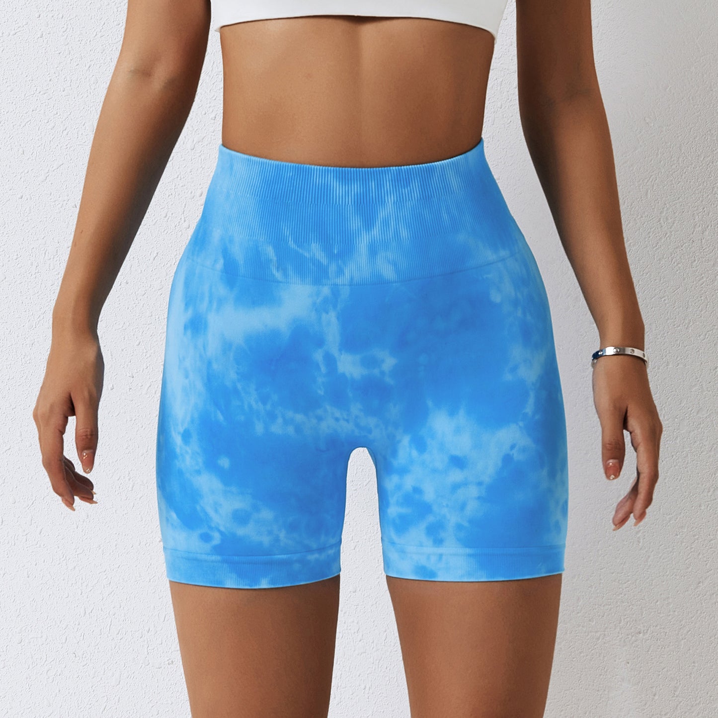 Dyed Seamless Yoga Shorts