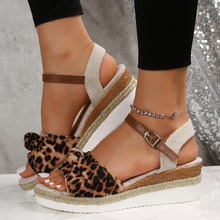 Stylish Bow Wedge Sandals for Women