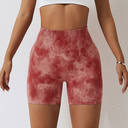 Dyed Seamless Yoga Shorts