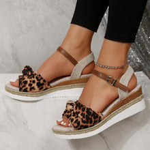 Stylish Bow Wedge Sandals for Women