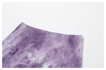 Dyed Seamless Yoga Shorts